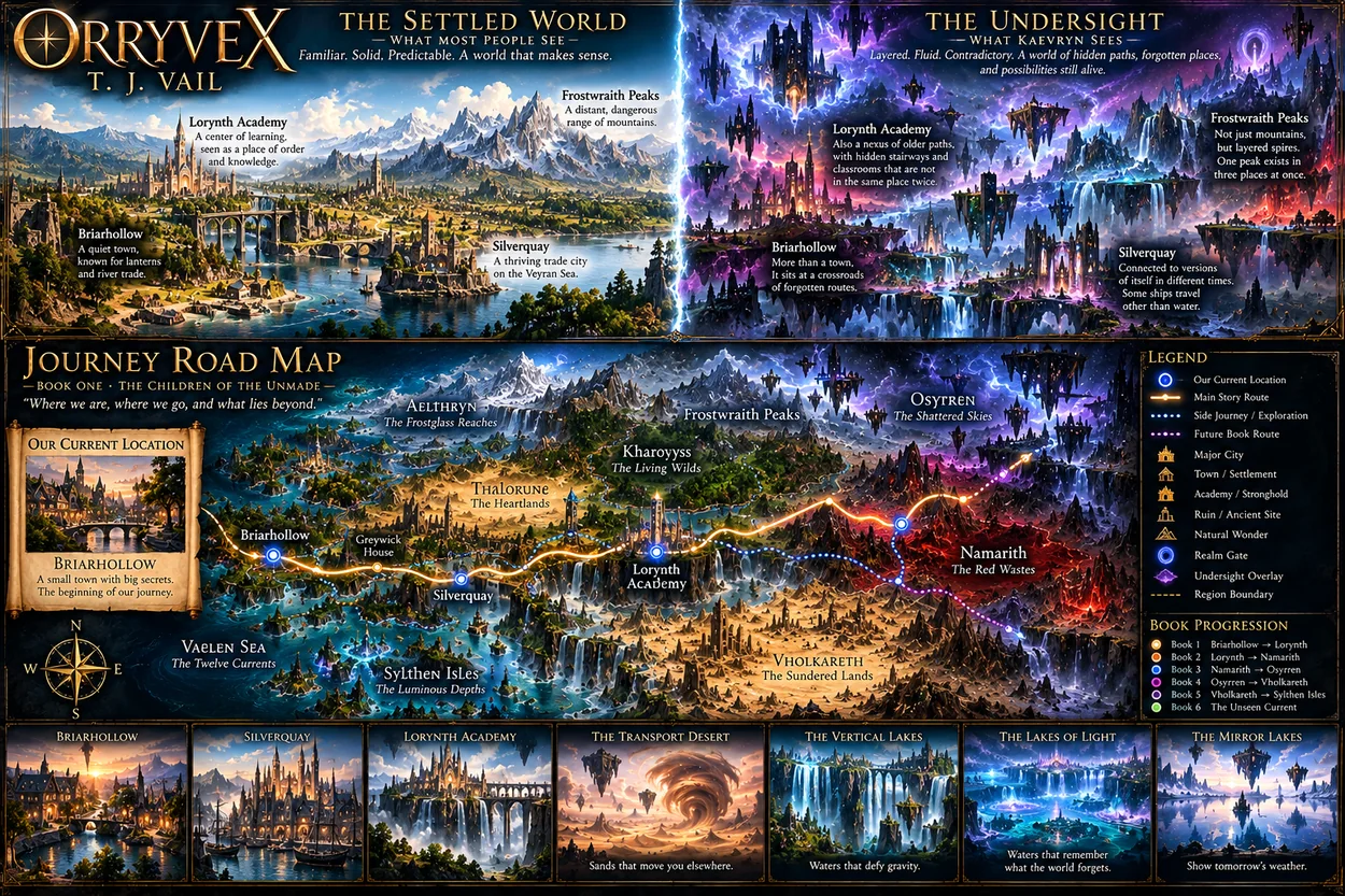 Journeys and unknown places